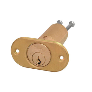 VIRO coppia cilindro fisso interno/esterno 791/794 PV per serratura da applicare  - finitura in ottone