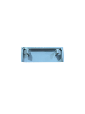CAPPETTA DRENAGGIO ARROTONDATA 32 mm. - FINITURA IN NYLON COLORE GRIGIO