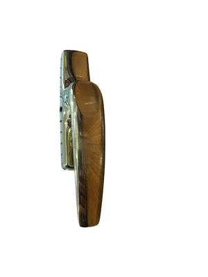 SAVIO CREMONESE MODELLO "MANON" PER ANTA-RIBALTA CON VITI AD IMPRONTA TORX - INTERASSI 98-104 mm. COLORE ORO PVD H