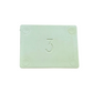 TASSELLI PER VETRO 40x30x3 mm. COLORE GIALLO (Confezione da 1 kg.)