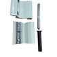 MASTER CERNIERA MODELLO "TOP RAPID" PER PROFILI ALL.CO 5 SORMONTO IN NYLON COLORE BIANCO RAL 1013