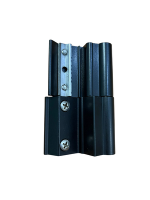 MASTER CERNIERA TERZA ANTA MODELLO "TOP RAPID" PER PROFILI ALL.CO5 SORMONTO - COLORE NERO RAL 9005