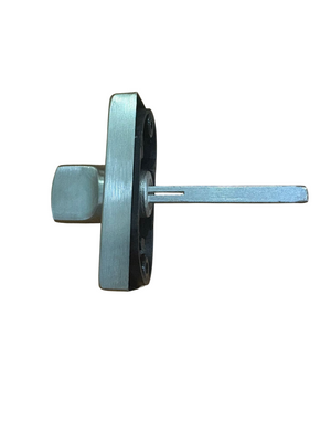 TROPEX NOTTOLINO WC "L-O" Q6+Q8 CON ROSETTA RETTANGOLARE 60x31x10 INOX SATINATO