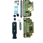 ALUTEC KIT CERNIERA ANTA AFFIANCATA CAMERA EUROPEA - FINITURA IN PVD COLORE ORO