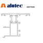ALUTEC Tappi battuta centrale R62 taglio termico