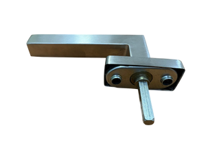 TROPEX GENEVE - DK QUADRO 7x40 mm. CON BUSSOLE FINITURA ACCIAIO INOX SATINATO
