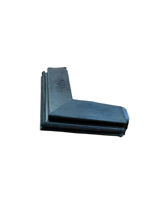 AT TESSITER ANGOLO VULCANIZZATO LUNGHEZZA 55 mm. - SPESSORE 10 mm. - PER R40/50
