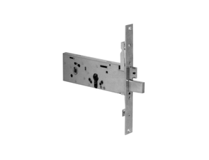 CISA serratura triplice a fascia cilindro europeo con scrocco e mandata, entrata 100 mm.