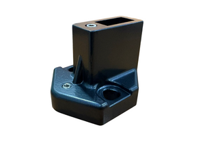 COMPAS SUPPORTO BASETTA PRESSOFUSA VERNICIATA NERA RAL 9005