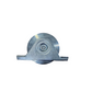 COMUNELLO Ruota con Supporto Interno diametro Ø 137 mm con Gola a "Y" 2 Cuscinetti a Sfera per Cancelli scorrevoli fino a 420 Kg In Acciaio Zincato