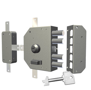 CR SERRATURE Serratura destra/sinistra con cilindro a pompa entrata 60 mm.