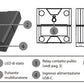 Mottura Unità di comando remota B-Bridge Mottura 99B0001005