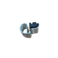 13AL TECHNOLOGY (EX CENTRONE) Cricchetto esterno per wasistas R40. Colore BIANCO AVORIO RAL 1013