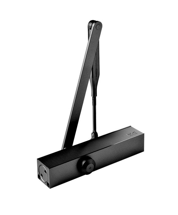 DORMAKABA CHIUDIPORTA CON BRACCIO E FERMO TS 79 COLORE NERO/ARGENTO