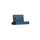 COMPAS RA 415 Tappo terminale in alluminio per profilato cod. 200725 colore NERO OSSIDATO