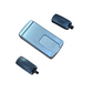 DISEC Defender Magnetico MG220-3W CROMO SATINATO. Protezione magnetica per porte blindate con serratura a doppia mappa.