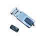 DISEC Defender Magnetico MG220-3W CROMO SATINATO. Protezione magnetica per porte blindate con serratura a doppia mappa.