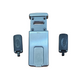 DISEC Defender Magnetico MG220-3W CROMO SATINATO. Protezione magnetica per porte blindate con serratura a doppia mappa.