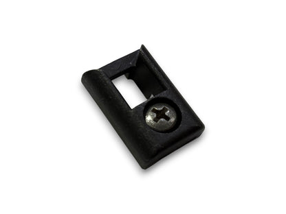 SAVIO Ferrogliera dado a farfalla e vite TS M5x10 mm. premontati - finitura in zama zincata