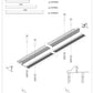 FAPIM D-RAIN Soglia per porte - lunghezza 1050mm.