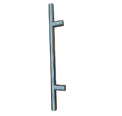 FIMET Maniglione dritto modello ARIZONA diametro 25 mm. In acciaio inox aisi 304. Kit di fissaggio a coppia incluso. Kit di fissaggio montaggio singolo per legno incluso.