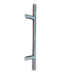 FIMET Maniglione inclinato modello ARIZONA diametro 25 mm. In acciaio inox aisi 304. Kit di fissaggio a coppia incluso. Kit di fissaggio montaggio singolo per legno incluso.