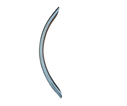 FIMET Maniglione per porte Ø 32 modello CALIFORNIA. Kit di fissaggio a coppia incluso. Kit di fissaggio montaggio singolo per legno incluso. Inox Satinato.