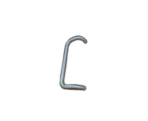 FIMET Maniglione tubolare per porte modello NEVADA in Acciaio Inox Satinato, Kit di fissaggio a coppia incluso, Kit di fissaggio montaggio singolo per legno incluso.