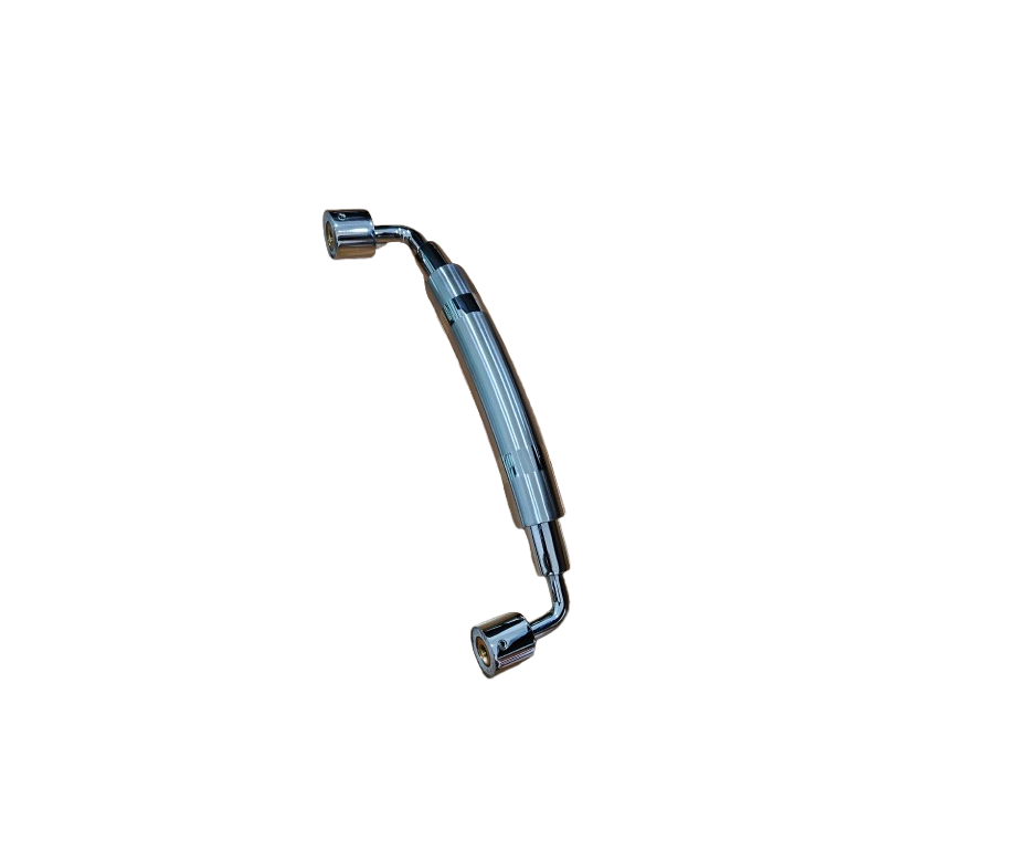 FIMET Maniglione per porte modello MEXICO cm. 33 in acciaio inox AISI 304 satinato lucido