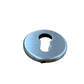 GHIDINI PIETRO BOSCO BOCCHETTA YALE 54x5 mm. FINITURA IN ALLUMINIO COLORE ARGENTO