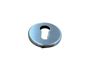 GHIDINI PIETRO BOSCO BOCCHETTA YALE 54x5 mm. FINITURA IN ALLUMINIO COLORE ARGENTO