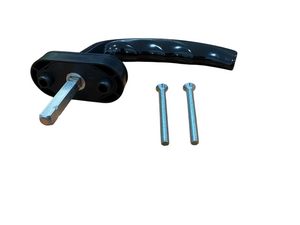 HOPPE ATLANTA DK SEKUSTIK QUADRO 7x45 mm. COLORE NERO RAL 9005