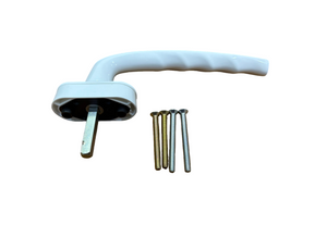 HOPPE ATLANTA DK MANICO LUNGO BIANCO RAL 9016