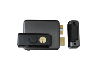 ISEO Serratura destra/sinistra serie 5, entrata variabile con scrocco, catenaccio e piastre