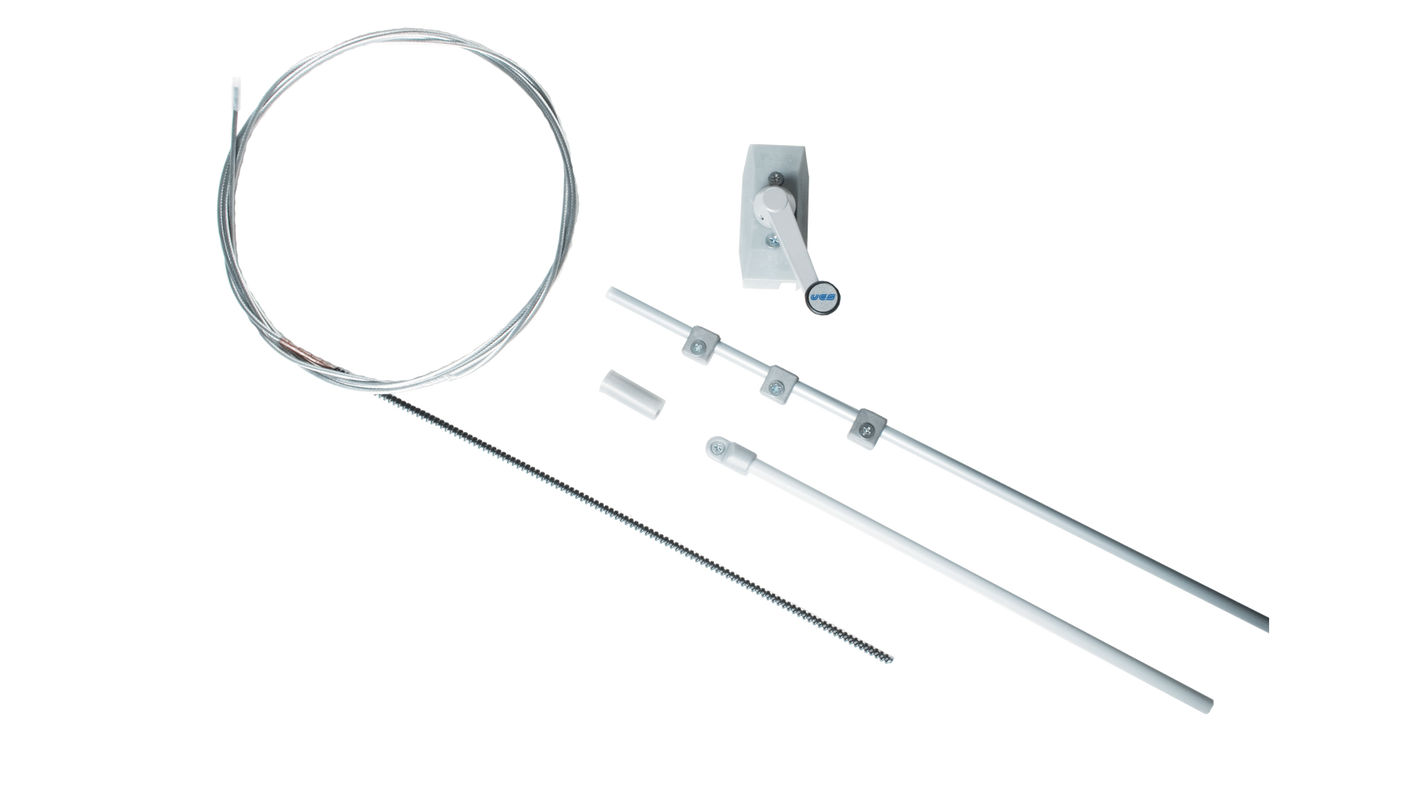 ULTRAFLEX CONTROL SYSTEMS Kit per apertura a Wasistas per finestra singola