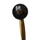 BRIALMA MEZZA MANIGLIA ROSETTA TONDA DIAMETRO 50 mm. COLORE BRONZO
