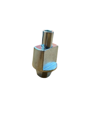 ASSA ABLOY ASSE PERNO INTERCAMBIABILE QUADRO TEDESCO ALTEZZA 0 mm. - FINITURA ZINCATA