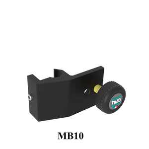 TECNOMETALSYSTEM MAGIC BLOCK CURVE CON GRANO CAMERA EUROPEA - FINITURA IN ALLUMINIO COLORE NERO