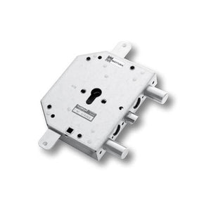 MOTTURA Serratura triplice a cilindro interasse 56 mm. con 2 catenacci