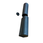 Kit copricerniera marrone per porta blindata destra/sinistra altezza copertura 75 mm. Colore testa di moro