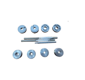 Master Fissaggio doppio per porte in alluminio, legno, ferro, pvc per ante con sezione massima 85 mm Colore Argento Effetto Ossidato