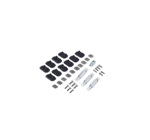 Master Kit chiusura per FASTLOCK SKEIT 60. Fermi in acciaio inox, camme e viti in acciaio e clip in nylon. Kit per Fast Lock da 1000 mm.