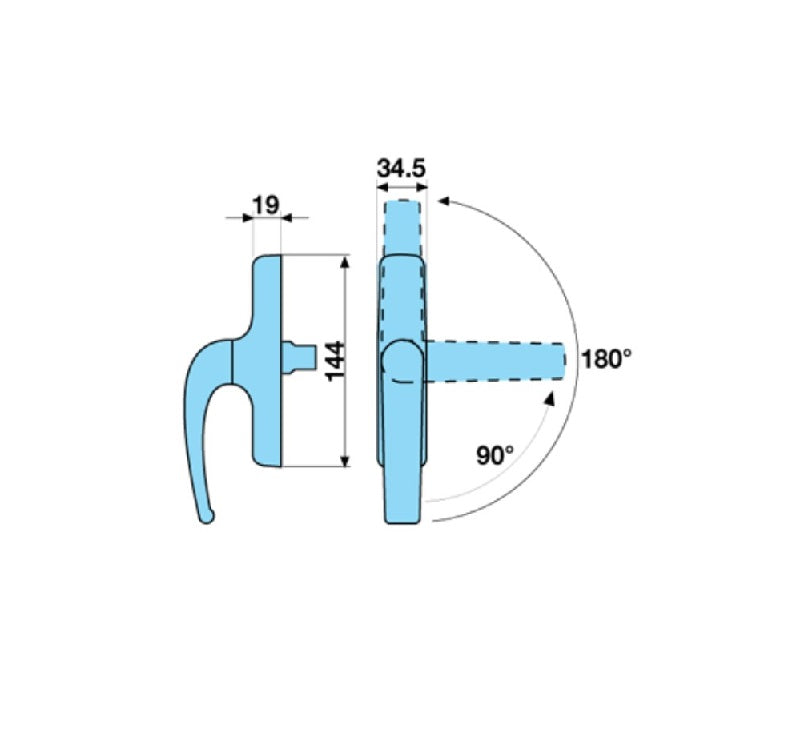 Cremonese Cod. 6036.20 - Accessori Per Infissi E Serramenti In - Foto 8