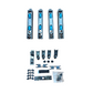 NUOVA DALBAMA Kit completo scorrevole rinforzato portata 180 kg. (EXPORT 60S)