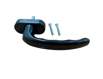 HOPPE ATLANTA DK SEKUSTIK QUADRO 7x45 mm. COLORE NERO RAL 9005