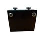 COMPAS PINZA PORTA VETRO FINITURA IN ALLUMINIO ESTRUSO COLORE NERO