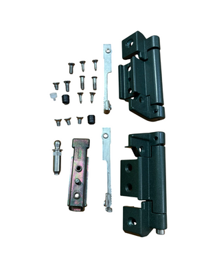 SAVIO KIT CERNIERA DA AGGANCIARE PORTATA 100-150 Kg. PER RIBANTATRE 150 PROFILO CAMERA EUROPEA - COLORE VERDE GR606