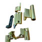 SAVIO KIT CERNIERA AMBIDESTRA PER RIBANTA 4 - ADATTA A PROFILI CAMERA EUROPEA E CON CAVA TELAIO 10x14.3 mm. - 12.5x16.5 mm.- 14x18 mm.