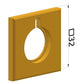 SECUREMME Testa Spioncino interna quadrata 32x32 mm in ABS