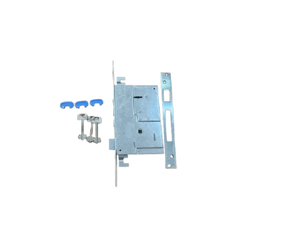 SECUREMME Serratura doppia mappa laterale catenaccio + scrocco entrata 60 mm. 4 mandate 3 chiavi 0CVB